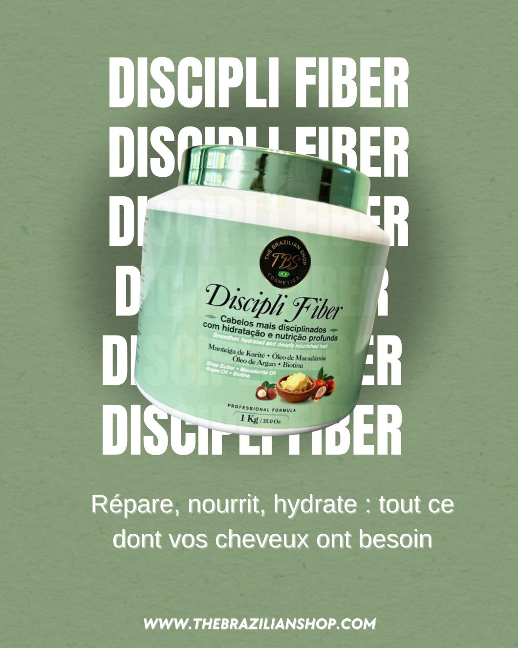 Discipli Fiber soins régénérant intensif 1 kilo