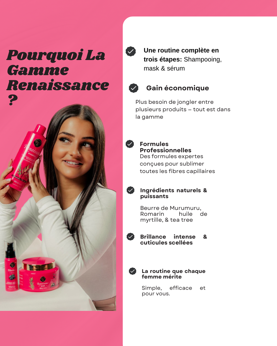 Kit Renaissance - Nourrit, Hydrate & Renforce les cheveux